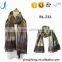 2017 Classic Plaid pashmina shawl pashmina scarf for women wholesale RL-231