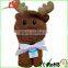 baby animal reindeer deer face bath plush hooded towels