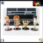 9pcs/lot 6-9cm. Anime One Piece Mini Action Figures the Straw Hats Luffy/roronoa/zoro/sanji/chopper Figure Toys