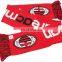 custom multicolor cheap soccer team scarf
