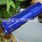 good quality led mini torch 3*AAA battery torch mini flashlight