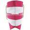 Lady Striped Canvas Tote Beach Shoulder Bag Grocery Bag Pink White