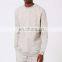 Off White Textured Loungewear Sweatshirt