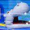 HI hot sale inflatable water obstacle course, newest swimming pool float hippo water park