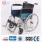 chrome plated steel manual wheelchairs made in China
