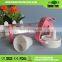 Glass Liner Infilter PP Plastic Cup With Lid And Straw , Handle