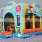 Summer party game inflatable car wash bouncer for kids