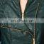 women slim fit leather jacket, fashion leather jacket europe