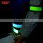 Hot Sale 2018 New Product Cycling Jogging Walking Reflective LED Light Up Snap Bracelets