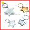 High Quality Gold Plated Star Keychain