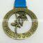 Hollowed-out energetic medal custom zinc cast sport medal as the souvenir