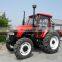 80hp second hand tractor, used front end loader farm tractor, tractor air conditioner