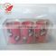 Factory wholesale 3Pcs/Set PET packing Lovely Pattern Printing Plastic Hair Rollers Curlers Bangs Stickers