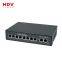ODM/OEM 2*1000M RJ45 Port And 10/100M Switch 8 Port POE IEEE 802.3af Ethernet Switch