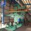Large Diameter Pipe Steel Roller Conveying Rust Removing Sand Blasting Machine