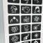 Waterproof Temporary Tattoo Sticker Black Disposable Hand Arm Girl Boy Body Sticker Tattoo Stencil For Tattoo Ink