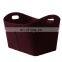 Amazon trends embossed logo felt Firewood Basket