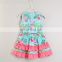 Top Summer Boutique Dress Boutique Flamingo Ruffle Children's Dress