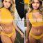 Sexy Bikini Hollow Out Bathing Suit Halter Swimwear Women Swimsuit Girl Bikini Push Up Beach Wear Solid Bikini Set A912