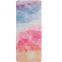 Custom Print Foldable Durable yoga pu suede mat