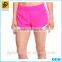 Fashion 2016 Summer New Design Woven Lady Sport Shorts
