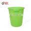 High quality plastic injection 40 L Round Storage bucket mould