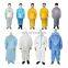 disposable  polyethylene non woven  isolation gown  level 2