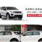 Chrome door visor side window deflector shade sun rain shield silver strips guard for Land Rover Discovery