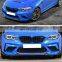 Car Accessories M2C CS Front Bumper Lip Kit Car Spoilers Carbon Fiber front lip spoiler For Bmw F87 M2C