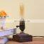 Loft Vintage E27 Holder Edison Bulb Table Lamp, Wood Base Light, Dimmer Switch Control Desk Lamps