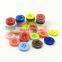 Wholesale Excellent Quality Hot Sale 4 Holes Red Round Plastic Resin Button For Shirt
