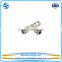 Metal one-touch pneumatic fitting, stainless steel tube fitting, male branch tee fitting