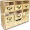 Wooden Desktop Drawers Craft Supplies Storage Cabinet