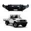 Steel LED Fog Light Front Bumper Bull Bar Pickup for Toyota Land Cruiser 70 series lc79