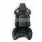 black PVC sport style universal racing seat