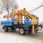 5 tons 8 tons 13 tons wheeled excavator truck mounted excavator