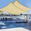 UV Yellow Blue Red White Sun Shadow Sail to Prevent Al Fresco Sail Shade 320gsm Shade Sails