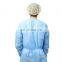 Isolation Non Woven Disposable Waterproof Gown with Long Sleeve