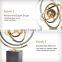 Marble And Metal Golden Globe Tabletop Home Decoration