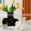 Home Accessories Flower Female Body Vases Decorative Gros Nordic Sublimation De Fleur Verre Bust Ceramic Vase Decoration Home