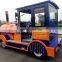 Outdoor electric vehicles sightseeing trackless train ride for sale