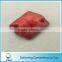 2015 good quality red color resin stone for decorative dress