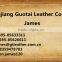 2016Crocodile Embossed pu Coated Cow Split Leather