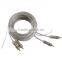 Haiyan Huxi Best Competitive Price Double Shielded Rca Cable