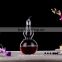 Shaped clear glass decanter 1500ml crystal heat-resistant glass bottle/hand blown glass decanter