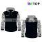Customized style oversized crewneck 100%cotton french terry blank hoodies