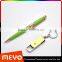 Custom Logo Printing Green Design 32GB USB Flash Device And Green Pen Set