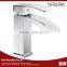 Vennus brass single level square waterfall bathroom faucet mixer SK-101