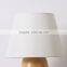 LED Wood Table Lamp Hot Selling in Korea Wooden Base Bedside Table Lamp LED Wood Table Light JK-879-17