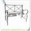 LC-77471 Hot sell outdoor street garden furniture metal iron public bench